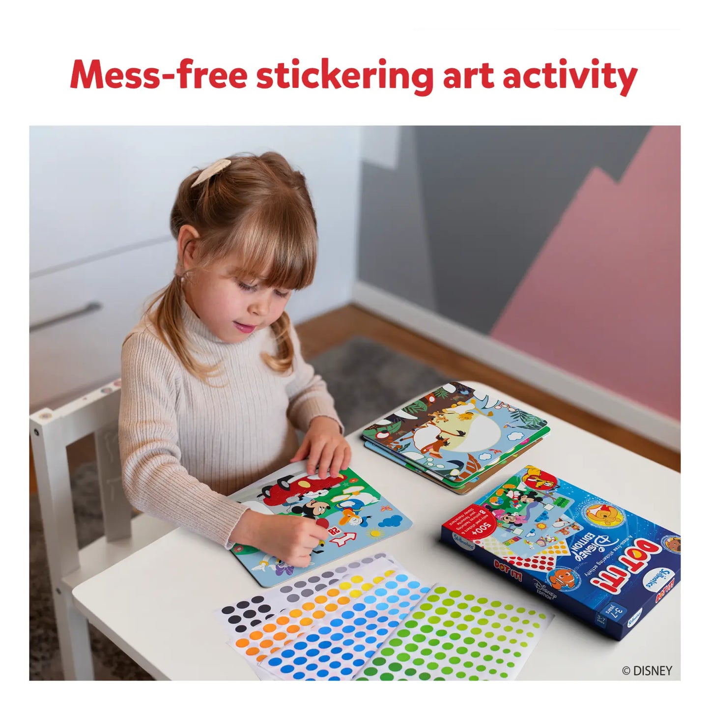 Dot it! - No Mess Sticker Art (3-7 Yrs)