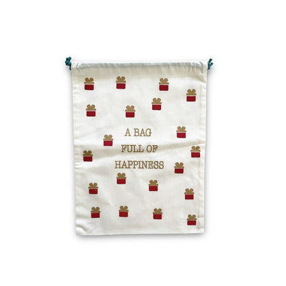 Reusable Canvas Drawstring Bags