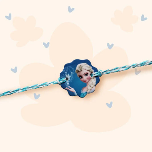 Babble Wrap Frozen Elsa Craft Rakhi