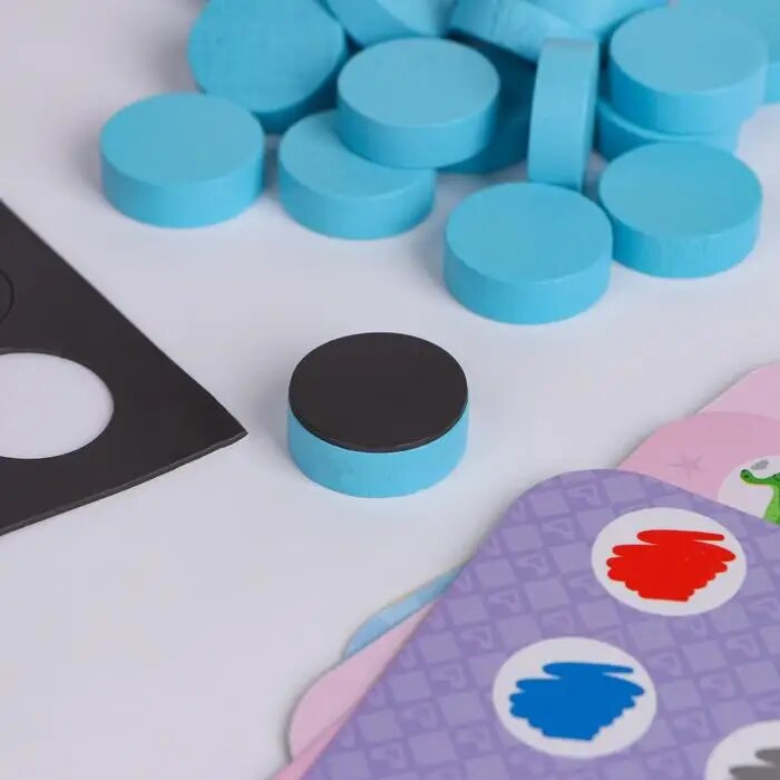 Magnetic Memory Game in a Tin Box