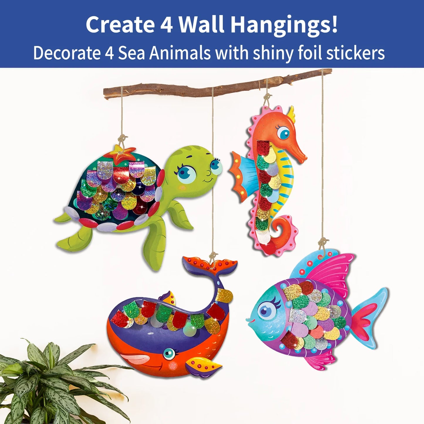Fabulous Foil Magical Decorations Craft Kit for Kids