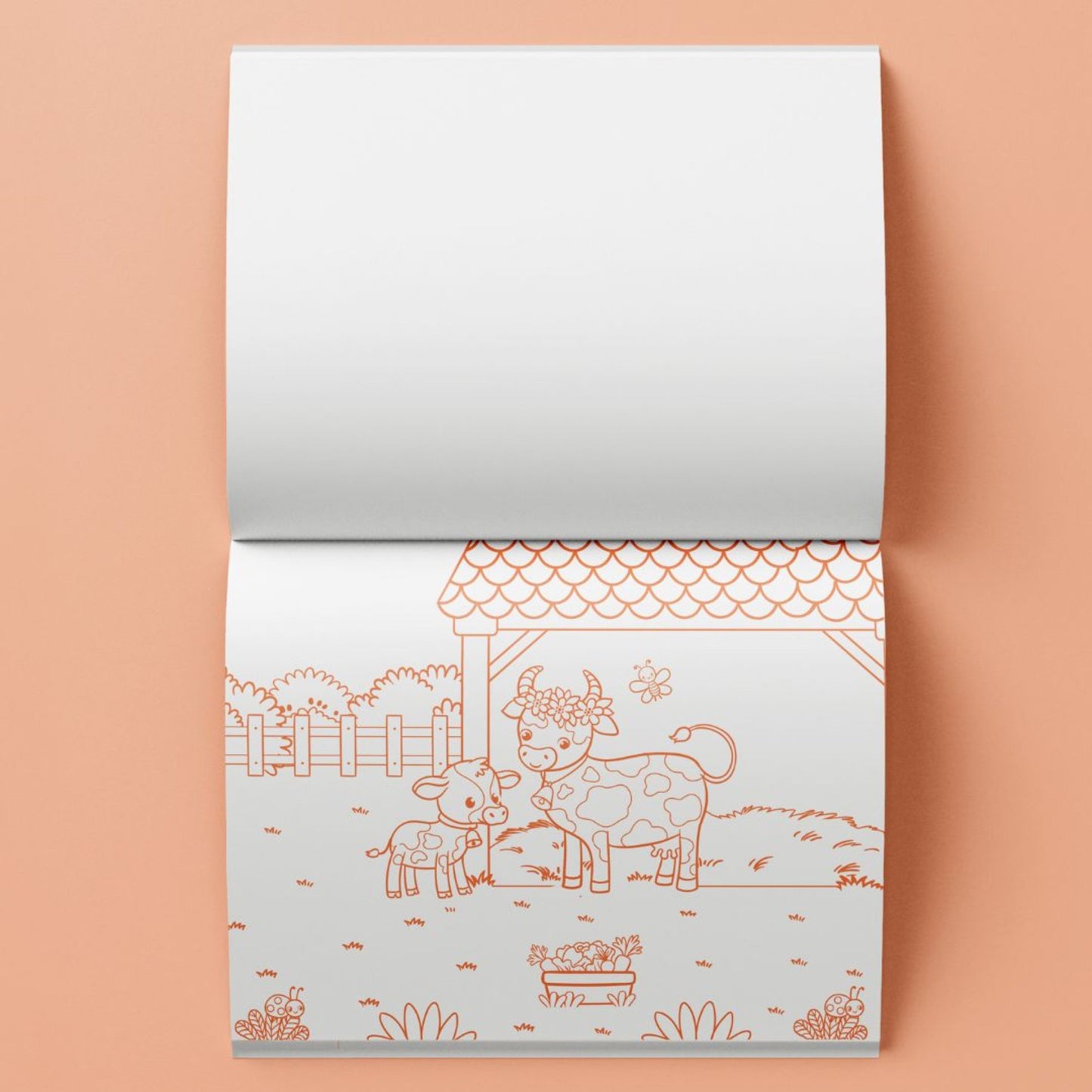 🖍️ Colouring Set with Lap Desk –  100+ Stickers, Markers & Activity Pages