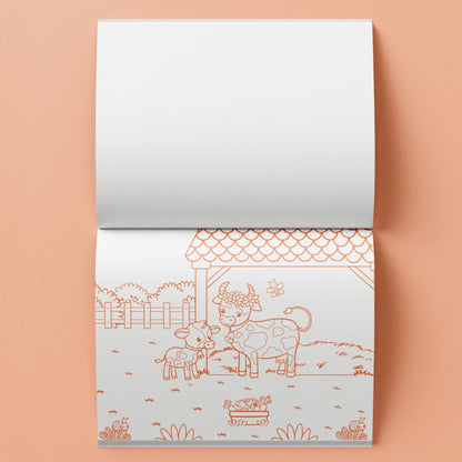 🖍️ Colouring Set with Lap Desk –  100+ Stickers, Markers & Activity Pages