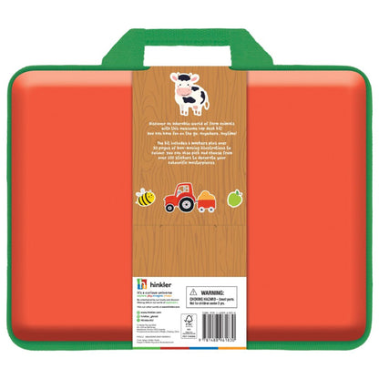 🖍️ Colouring Set with Lap Desk –  100+ Stickers, Markers & Activity Pages