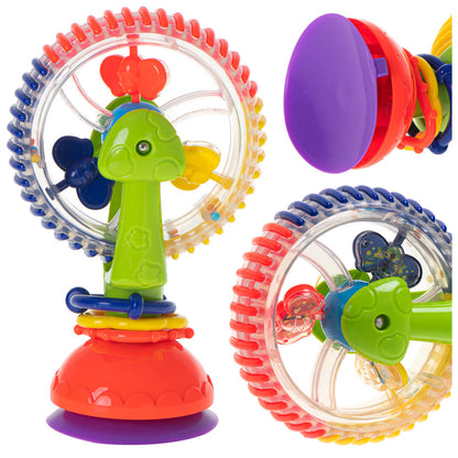 Sky Wheel Rattle Reel with Suction Cup