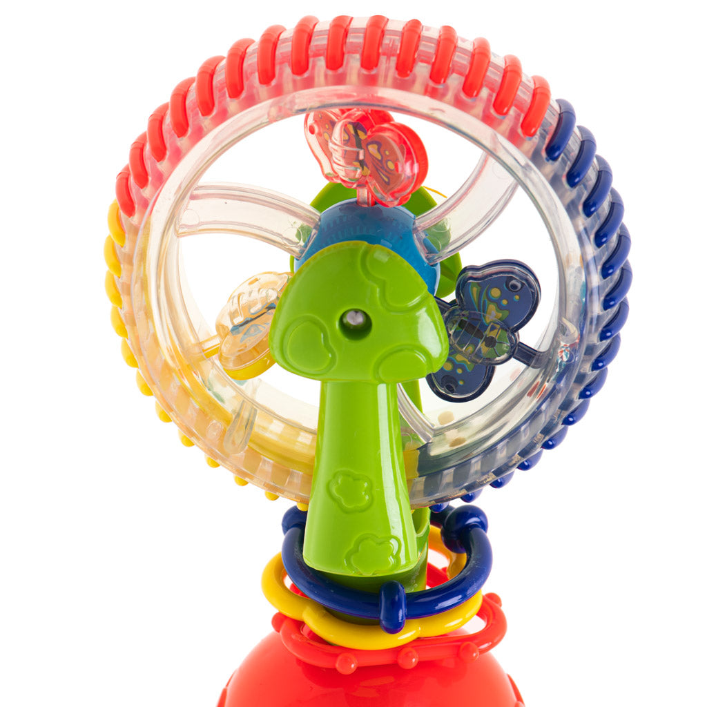 Sky Wheel Rattle Reel with Suction Cup