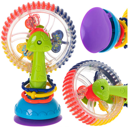 Sky Wheel Rattle Reel with Suction Cup