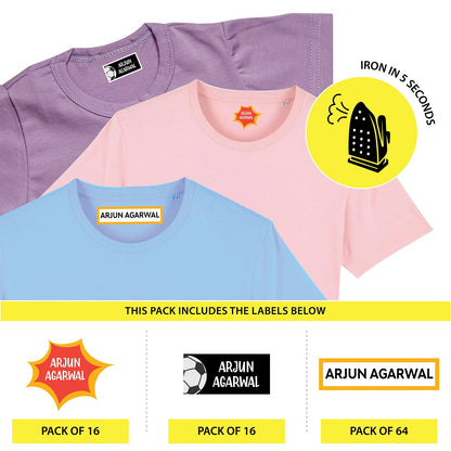 Custom Iron On Labels for Clothes