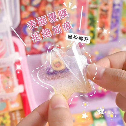 Kawaii Cream Guka Sticker Set