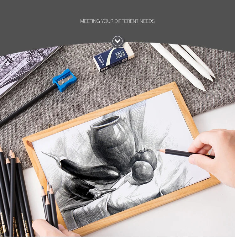 Drawing Sketch Pencil Charcoal Pencil Art Set