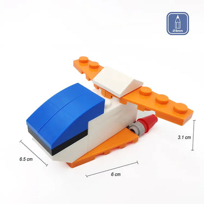 DIY Lego Puzzle Pencil Sharpener for Kids