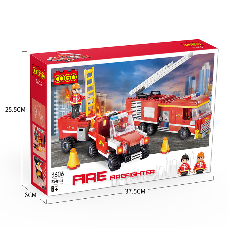 Cogo Fire (firefighter lego set)