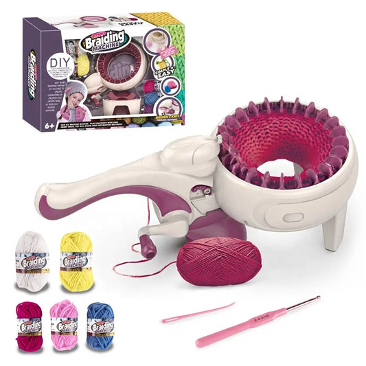 DIY Knit Braiding Machine for Kids