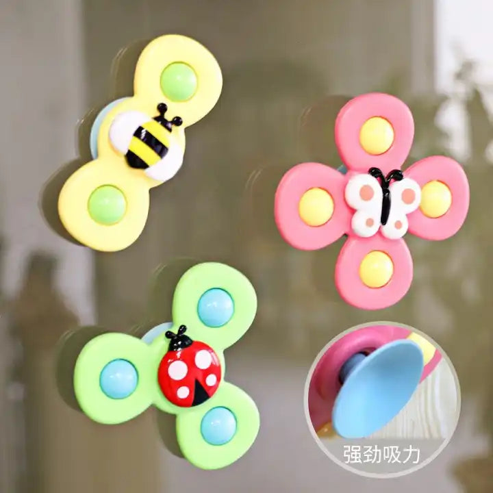 Children's Suction Cup Spin Fun Water Toy