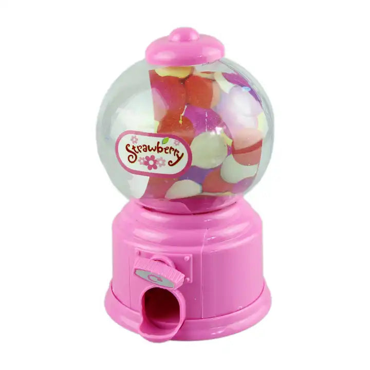 Cute Sweets Mini Candy Machine with Piggy Bank for Kids
