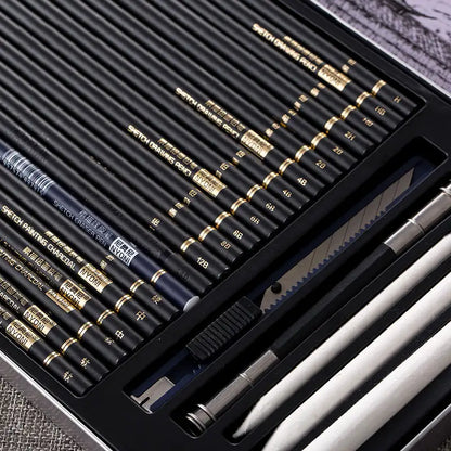 Drawing Sketch Pencil Charcoal Pencil Art Set