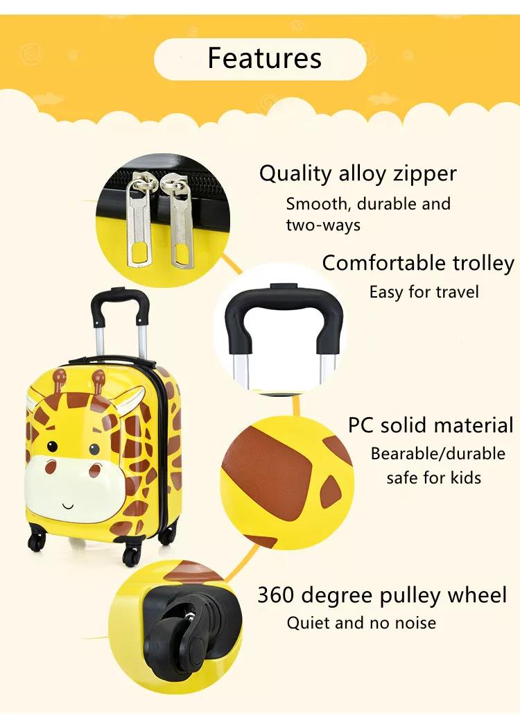 Hard Shell Animal Cabin Luggage Bags
