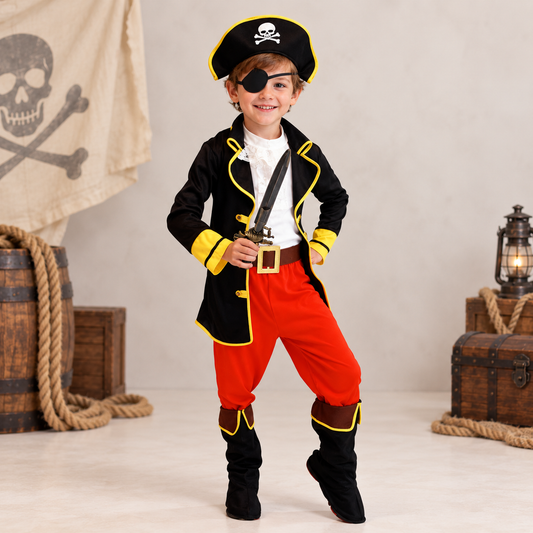Halloween costume - Pirate Captain Jack