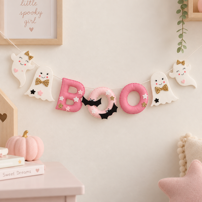 Happy Halloween Bunting – Cute Boo Crew