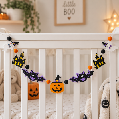 Happy Halloween Bunting – Haunted Castle