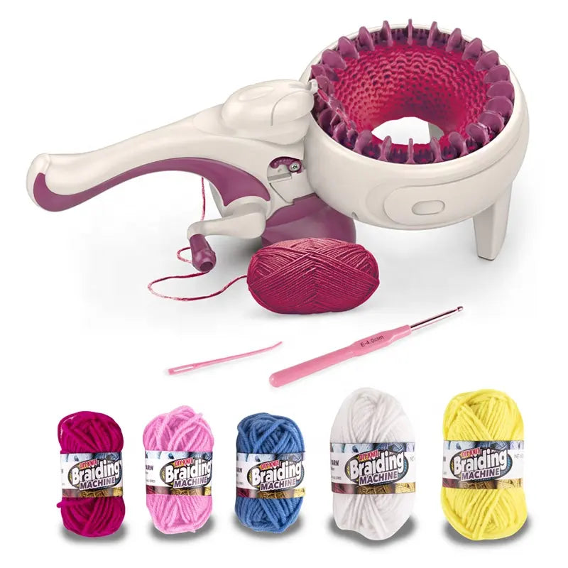DIY Knit Braiding Machine for Kids