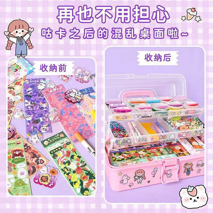 Kawaii Cream Guka Sticker Set