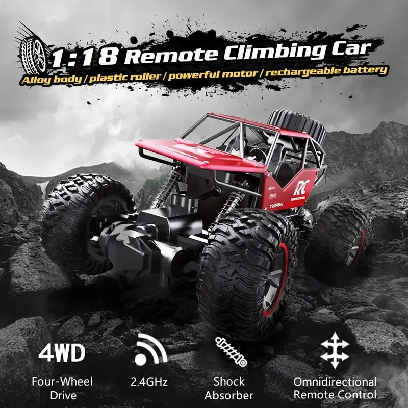 1/18 Alloy Climbing Monster RC Truck