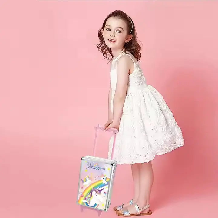 Unicorn Makeup Trolley Case