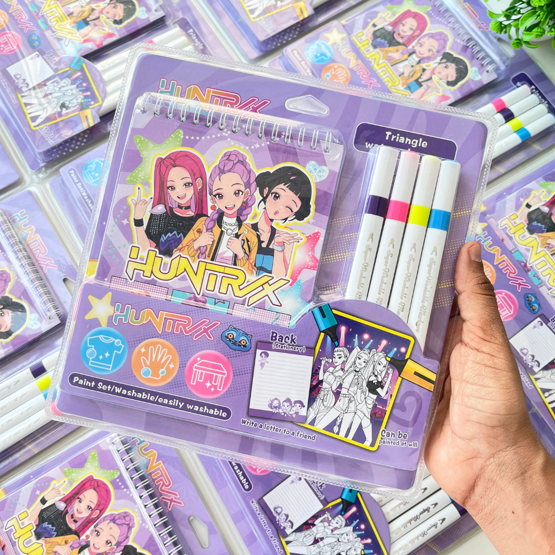 Huntrx Paint & Write Stationery Set