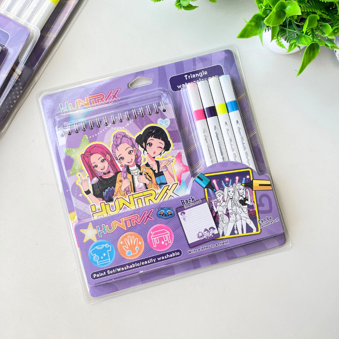Huntrx Paint & Write Stationery Set