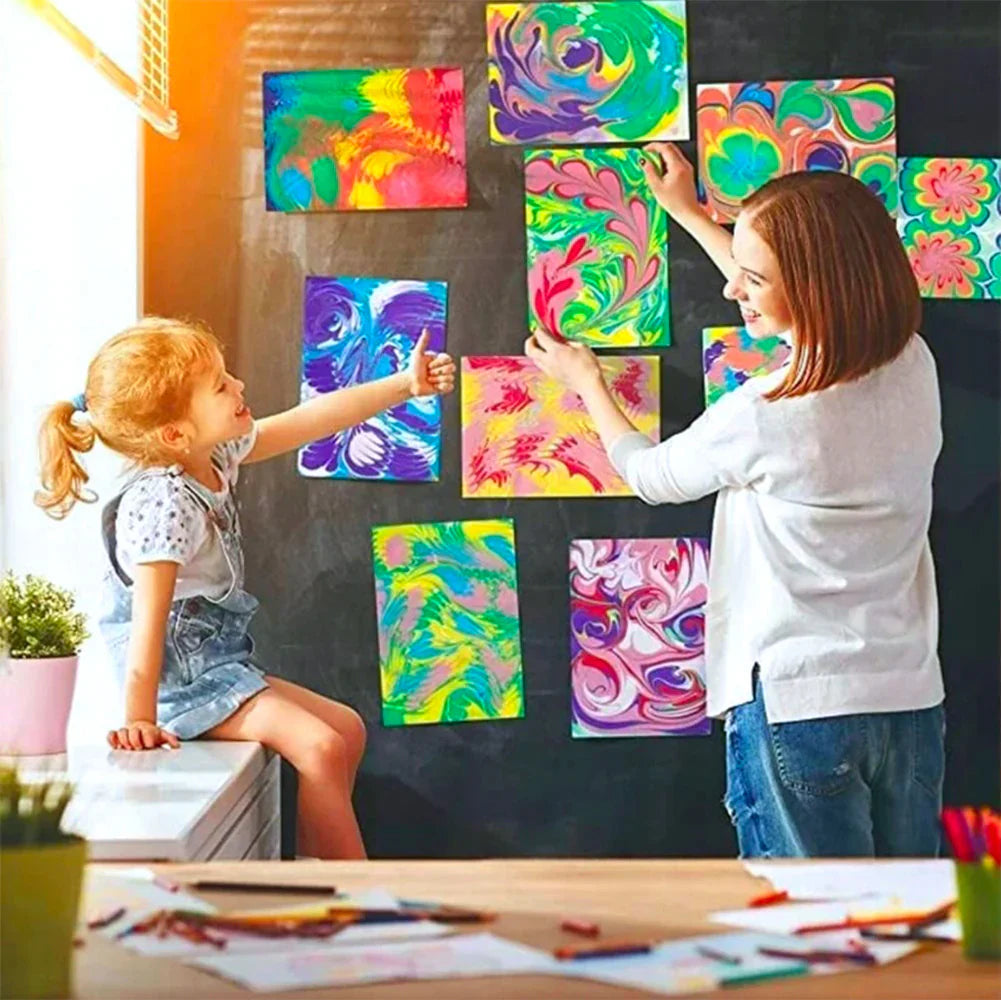 The Master Of Ebru - Parent Child Interaction