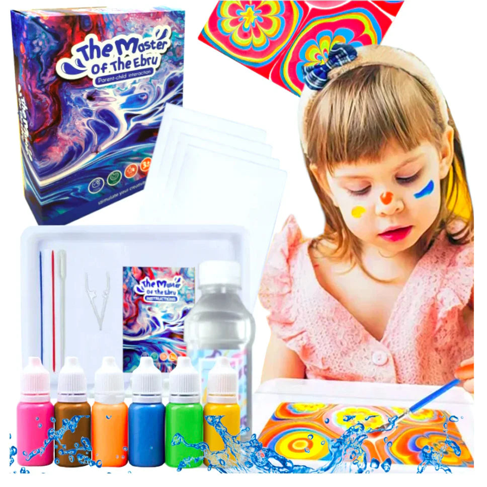The Master Of Ebru - Parent Child Interaction