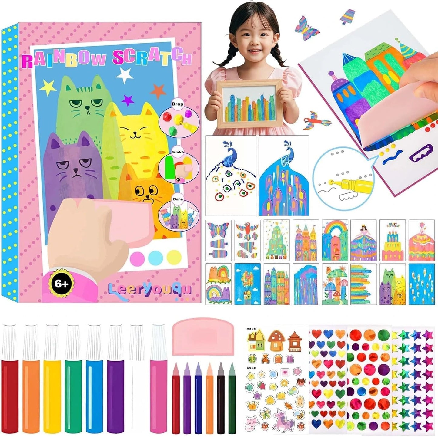Mess free art kit