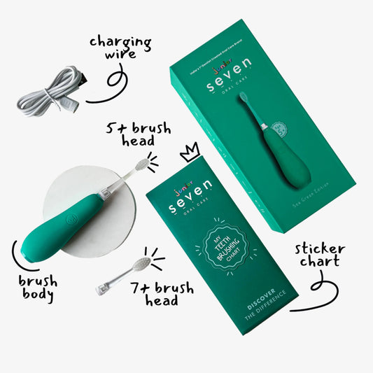 Kids SuperBrush (age 5+)
Gentle. Effective. Fun.