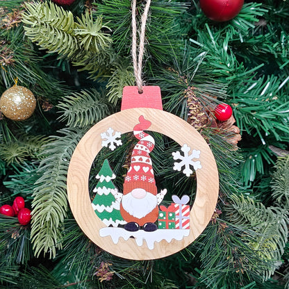 Gnome Noel Ornament