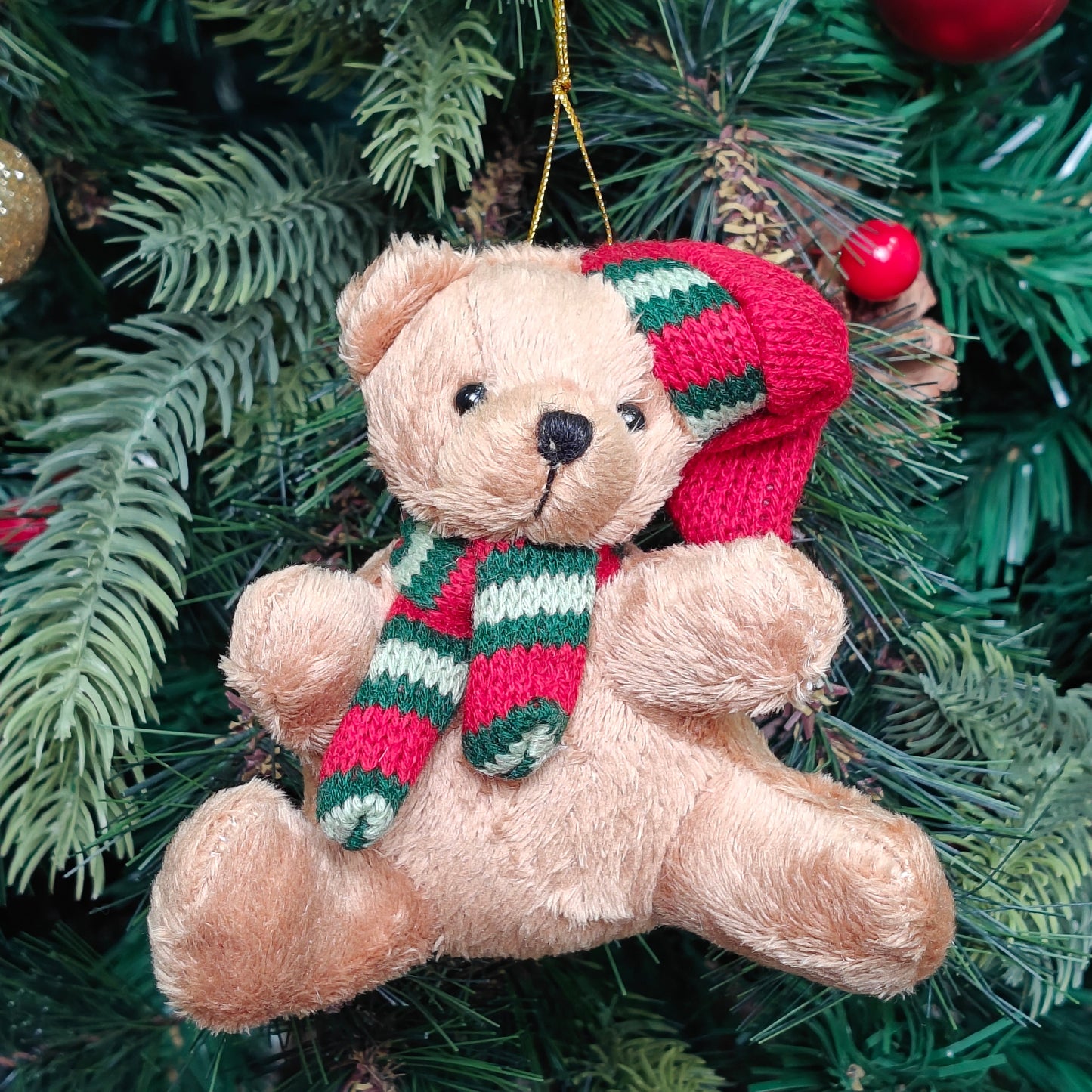 Holiday Hug Bear Ornament