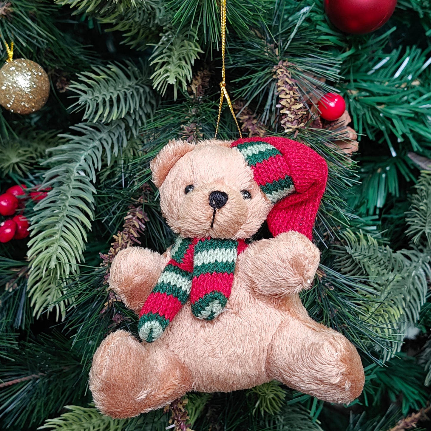 Holiday Hug Bear Ornament
