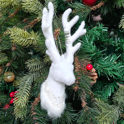 Frosted Reindeer Ornament