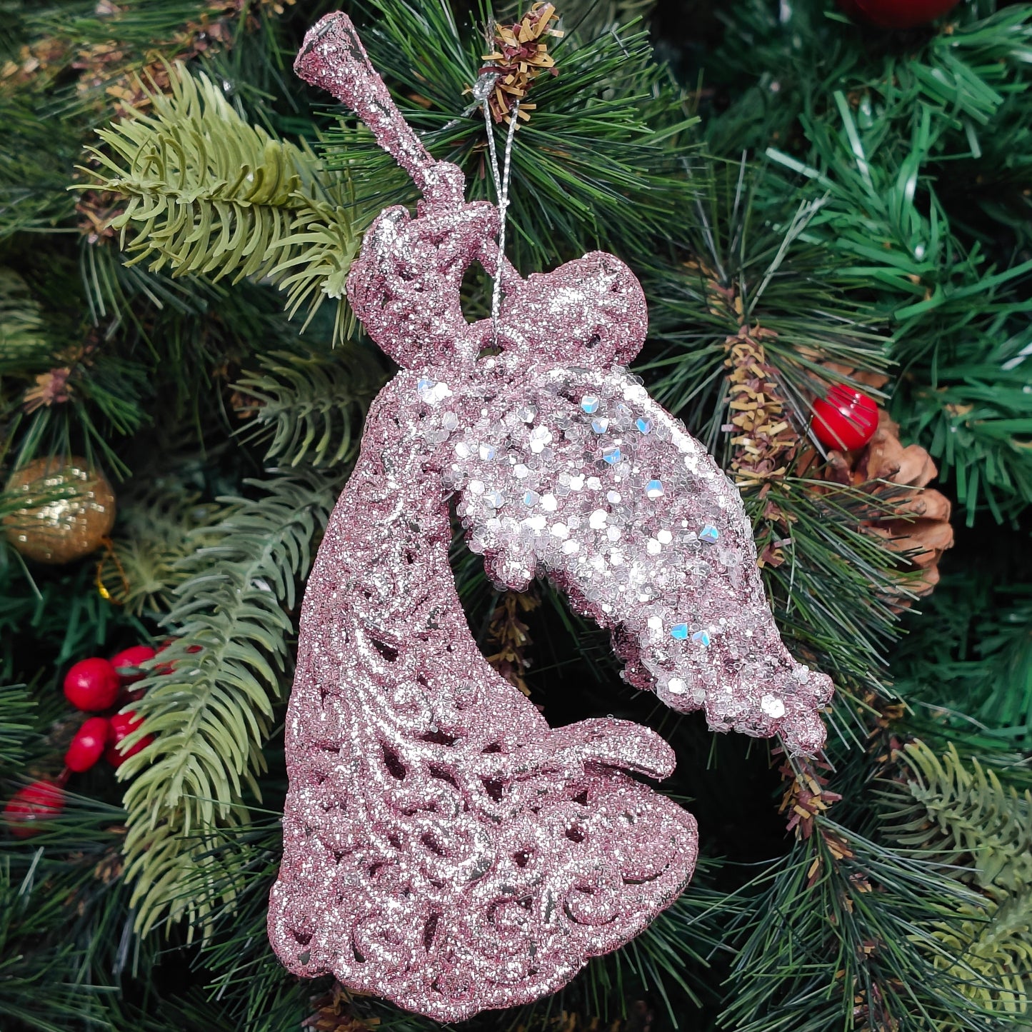 Blush Angel Ornament