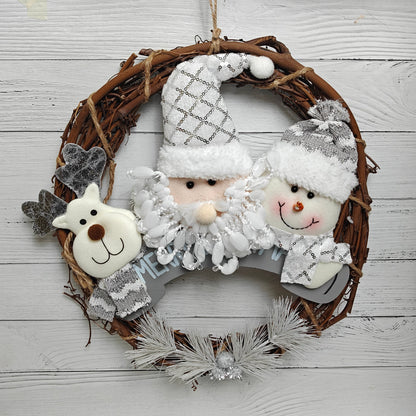 Frosted Woodland Wreath