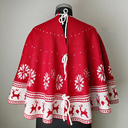 50'' Tree Skirt -to-Cape – Nordic Snowflakes