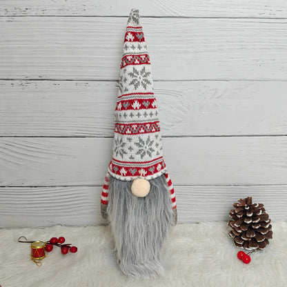 Nordic Knit Gnome Wine Bottle Covers - Set of 2