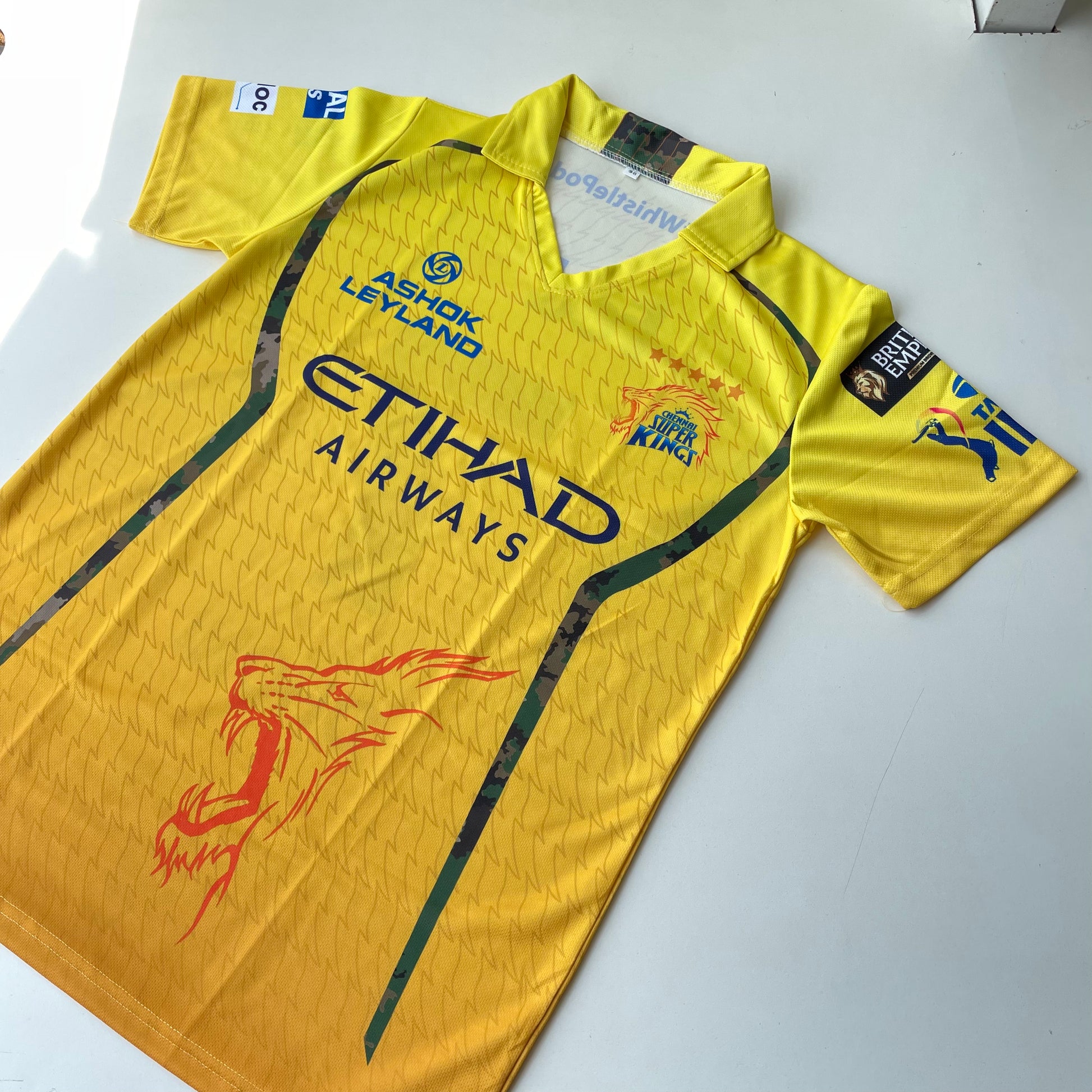 Chennai Super Kings IPL Jersey 2026