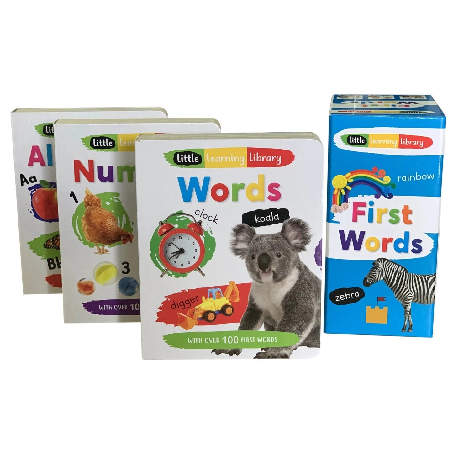 Little Learning Library First Words 3 Board Books Slipcase