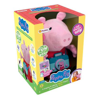 Interactive Peppa Pig Plush Toy | Singing, Talking & Educational Fun for Kids