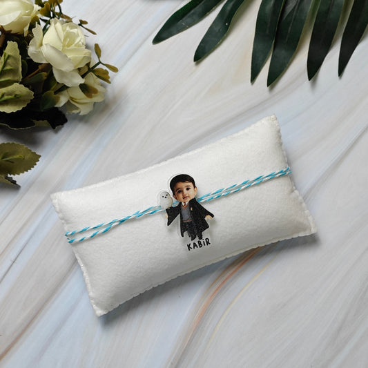 Babble Wrap Personalised Caricature Rakhi - Harry Potter