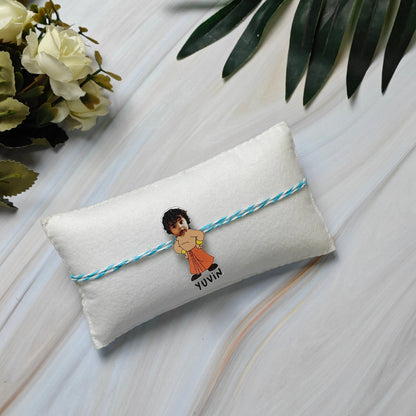 Babble Wrap Personalised Caricature Rakhi - Chota Bheem