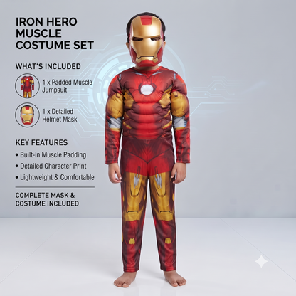 Iron Man Muscle Halloween Costume