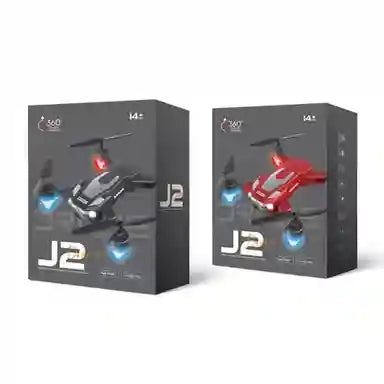 J2 Drone - 360° Obstacle Avoidance with Dual Cameras