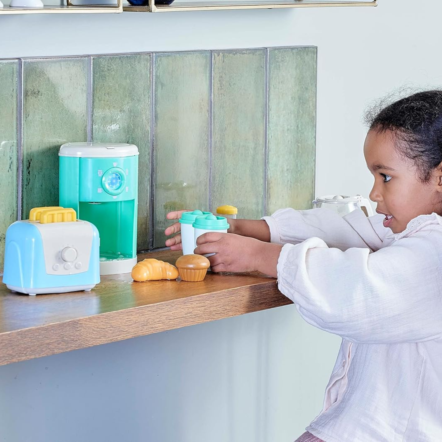 Casdon Takeaway Breakfast Set | Pretend Playset for Kids